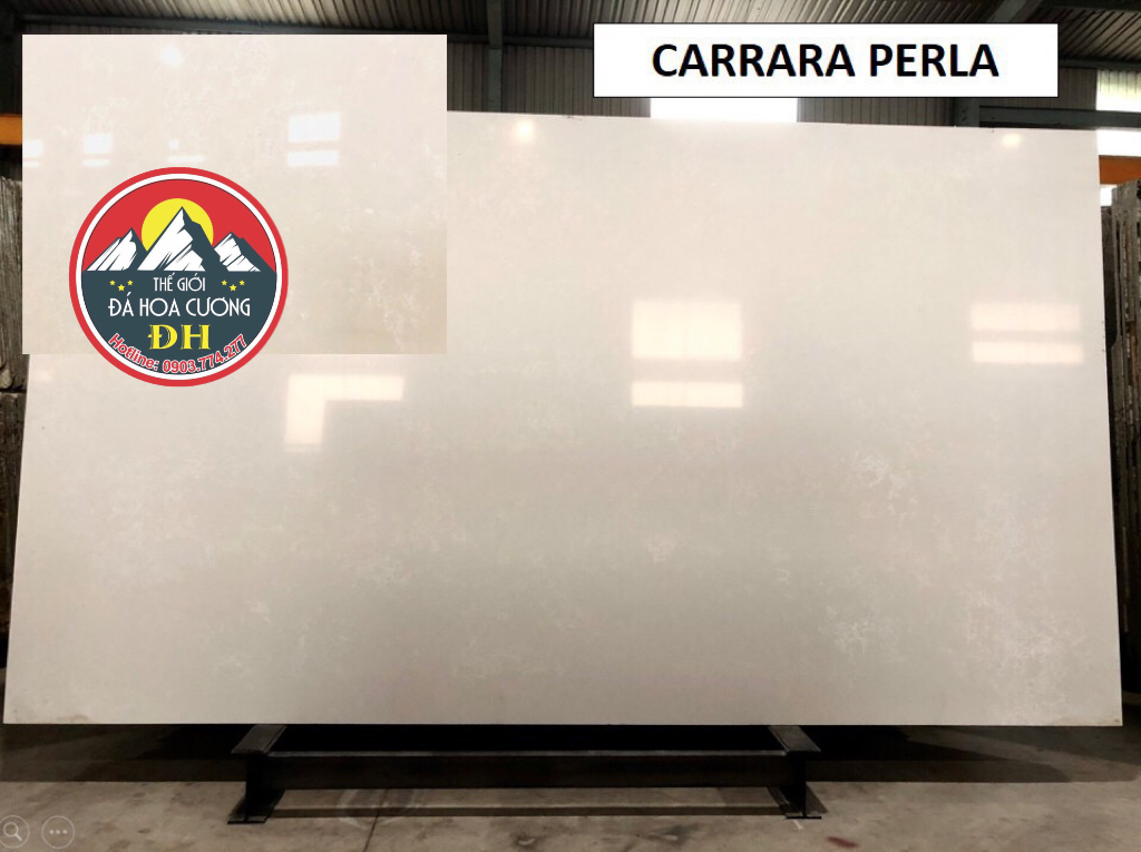 Đá Quartz Carrara Perla
